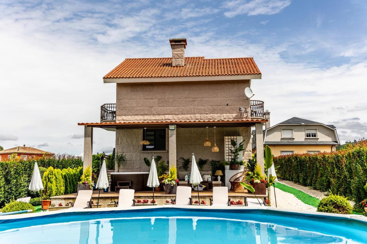 Casa Victoria garden 25 min beach Caldas De Reis Exterior foto